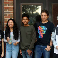 <p>Freshmen enter Ossining High School for the first time.</p>