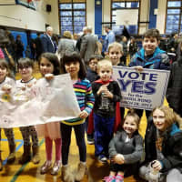 <p>Hundreds of students, parents and teachers turned out for a rally at Port Chester High School on Thursday in support of an $80 million bond for new construction at five schools. The vote is Tuesday from 7 a.m. to 9 p.m. at Port Chester Middle School.</p>