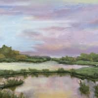 <p>Art by Lorraine Mignone of Rye will be on display at Larchmont Public Library in January.</p>