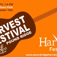 <p>A promotional poster for the annual Harvest Festival in Pound Ridge.</p>