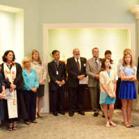 <p>The officials ceremony at Noroton Presbyterian Church&#x27;s rededication Sept. 20.</p>