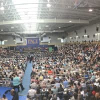 <p>Thousands attended Pace&#x27;s commencement.</p>