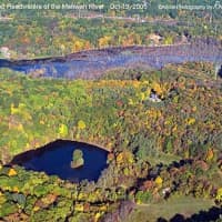 <p>An aerial view of Patrick Farm in Ramapo taken by photographer Lee Ross.</p>