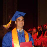 <p>Peekskill High School graduates accepted their diplomas on Sunday at Paramount Hudson Valley</p>