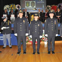 <p>Yonkers PD honorees.</p>