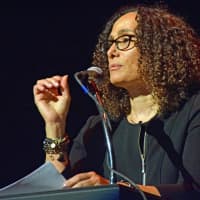 <p>Brown University professor Tricia Rose delivers her keynote address, “WWMD: What Would Martin Do in the Era of Post-Race Racism?” At Brown, Rose is the Chancellor’s Professor of Africana Studies.</p>