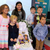 <p>Students at Increase Miller Elementary School in Lewisboro hold a wedding for the letters &quot;Q&quot; and &quot;U.&quot;</p>