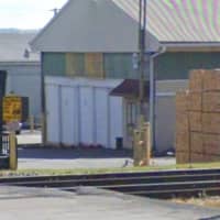 <p>Railroad Crossing in Upper Leacock Township.</p>
