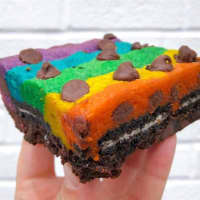 <p>&quot;Rainbow Brookie&quot; from Baked in Color</p>