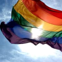 <p>Rainbow flag</p>