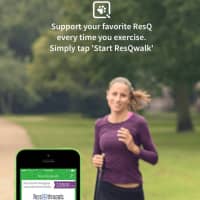 <p>The ResQWalk app allows pet lovers to donate to animal shelters each time they walk</p>