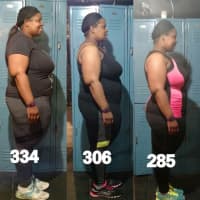 <p>Faith, dieting, kickboxing, and Zumba helped Trenace Ruffin lose 49 pounds</p>