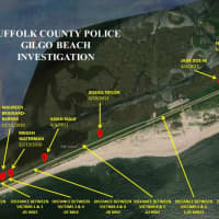<p>Where the bodies were located near Gilgo Beach.</p>