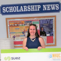 <p>Kerry Gettler of Pearl River High School received a $3,000 college scholarship from SUEZ and the National Association of Water Companies. The New York State Scholar-Athlete will attend Cornell University and wants to become an environmental attorney.</p>