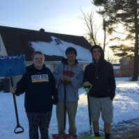 <p>Saddle Brook volunteers dug out their neighbors as part of the township&#x27;s new Community Partnership initiative.</p>