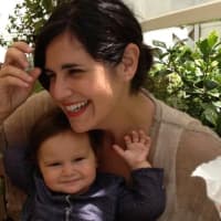 <p>Samantha Senack is pictured with her daughter Birdie.</p>