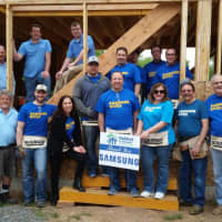 <p>Samsung employees recently volunteered at Habitat For Humanity&#x27;s Bergenfield site.</p>