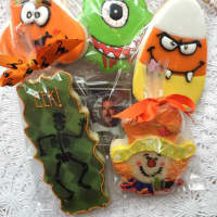 <p>Halloween cookies are frightening, but fun, at Samuel&#x27;s Sweet Shop in Rhinebeck.</p>