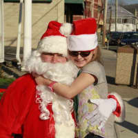 <p>Santa paid a visit to the Pleasantville holiday event.</p>