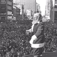 <p>Santa at Herald Square in a scene from Miracle on 34th Street.</p>