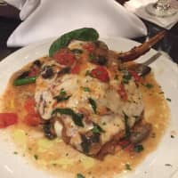 <p>Rack of veal at Scaramella&#x27;s in Dobbs Ferry.</p>