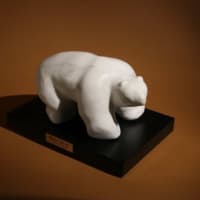 <p>“Polar Bear,&quot; by Allen Schneiderman, located in the Village Manager’s Conference Room.</p>