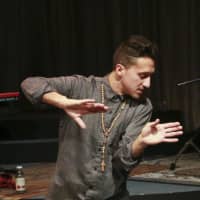 <p>Rapper and hip-hop artist Andrew “Fig” Figueroa wrote and stars in &quot;Mixed-Race Mixtape.&quot;</p>
