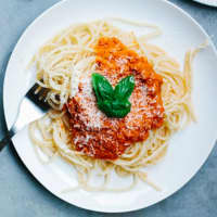 Enjoy Season's Summer Tomatoes With A Simple Parmesan Sauce 