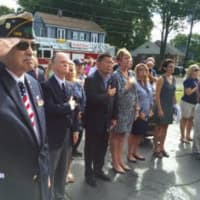 <p>State Sen. Tony Hwang and state Reps. Laura Devlin, Brenda Kupchik and Kristin McCarthy Vahey attend the ceremony. </p>