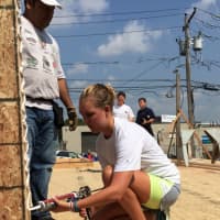 <p>JPMorgan Chase and Habitat for Humanity of Coastal Fairfield County are building a house on Wood Street for a family of six.</p>