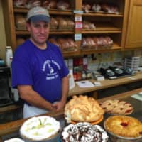 <p>Bill Hunniford, co-owner of American Pie Company in Sherman.</p>