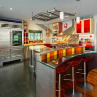 <p>78 Old Hill Road in Westport features an updated kitchen. </p>
