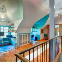 <p>78 Old Road in Westport offers loots of natural light and color. </p>