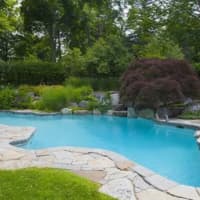 <p>The homeowner will love having an inground pool on the property. </p>