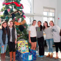 <p>The Darien YMCA&#x27;s Y Cares Club of middle school and high school students met at the Y to complete several charitable projects for the holidays on Dec. 5. </p>