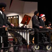 <p>Danbury High School&#x27;s holiday concert included performances by the percussion ensemble, the concert and pop choir, the madrigals, the freshman and symphony orchestra and the band. </p>