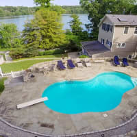 <p>The home includes a beautiful inground swimming pool.</p>