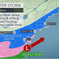 <p>A look at likely impacts of the weekend storm by AccuWeather.com.</p>