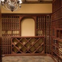 <p>The home includes a large wine cellar.</p>