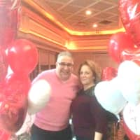 <p>A couple celebrates at The Water&#x27;s Edge at Giovanni&#x27;s on the Stamford/Darien border.</p>