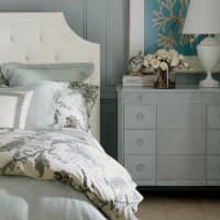 <p>Shots of color are like serotonin boosters for a room. More than a resting place for your alarm clock and glasses, the simple, functional, and oh-so-pretty Adelaide chest spreads the happy in our Robin’s Egg Blue finish.</p>
