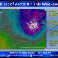 <p>The coldest temperatures of the season will move into southern Connecticut for the long holiday weekend.</p>