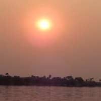 <p>&quot;Sunset on the mighty Zambezie River. I left Africa with a ton of amazing memories!&quot;</p>