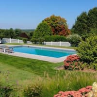 <p>The pool is one of the primary features on the outside of the home, which has 2.02 acres.</p>