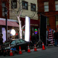 <p>Sarah Jessica Parker filming new television show in Tarrytown</p>