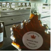 <p>Participants were able to take part in different steps of the process of making maple syrup -- from tapping the trees, to collecting the sap and then boiling it down to syrup.</p>
