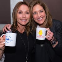 <p>Event Co Chairs Eileen Meyers and Wendy Berk, both of Scarsdale.</p>