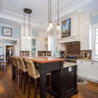<p>The kitchen has been totally renovated in a 192-year-old home at 536 Old Post Road in Fairfield. The size of the kitchen doubled in the renovation.</p>