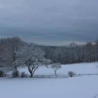 <p>A beautiful image from Greenwich Monday following the snowfall.</p>