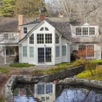 <p>Five Ponds in Pound Ridge is a unique property that is listed for sale by Kim Morris of Ginnel Real Estate for $2.9 million.</p>
